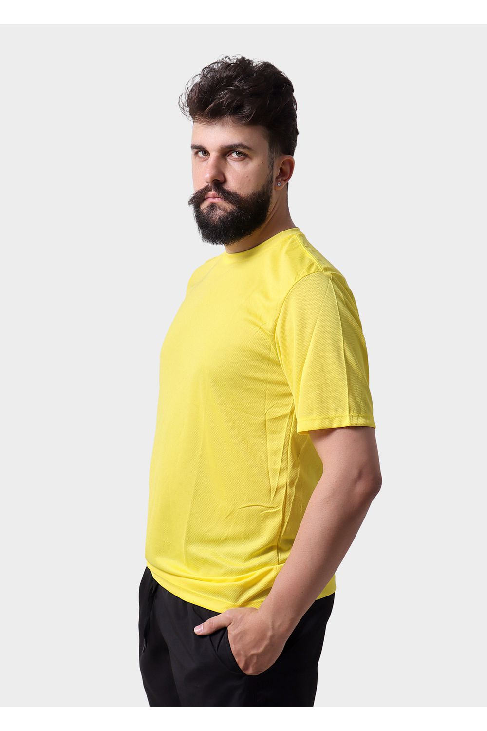 Camiseta Dryfit Masculina - Amarela