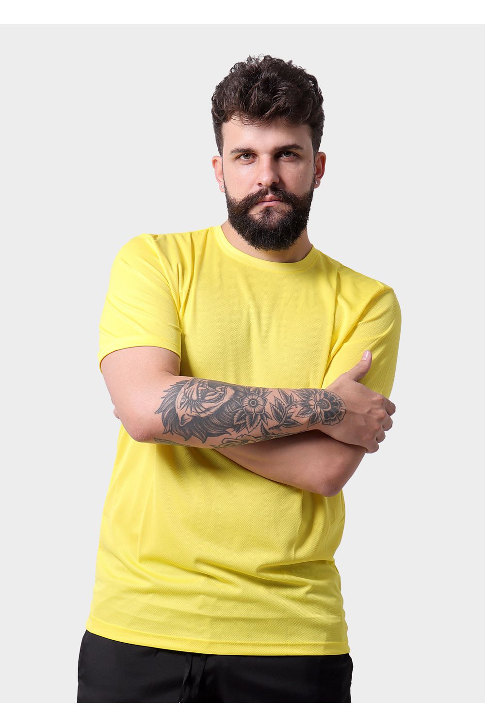 Camiseta Dryfit Masculina - Amarela