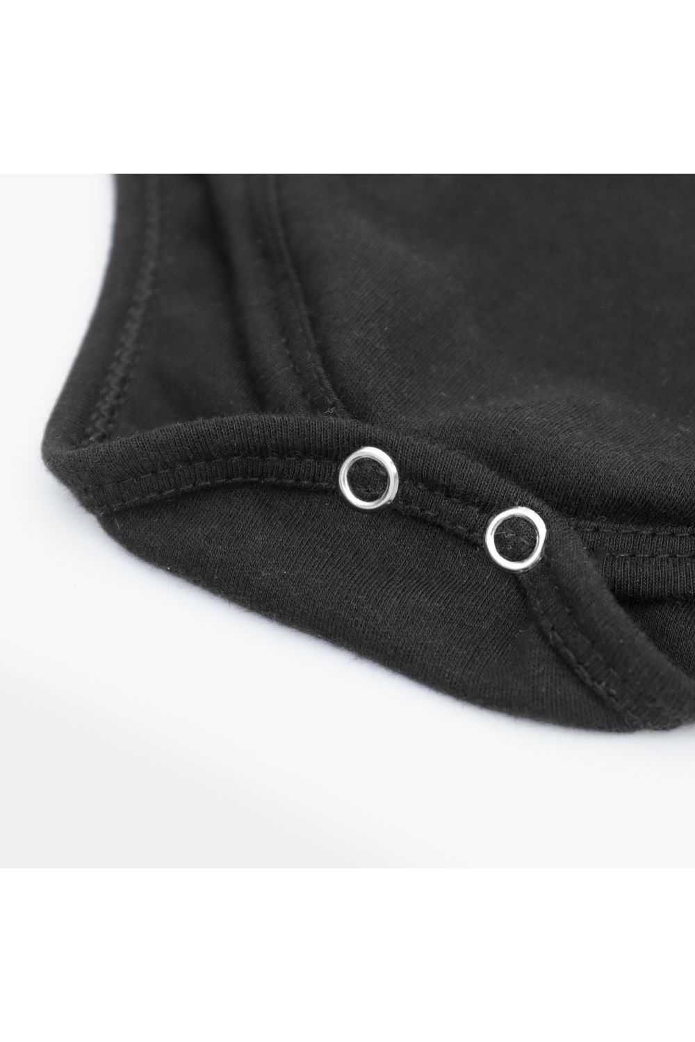 Body Bebê Manga Longa Preto