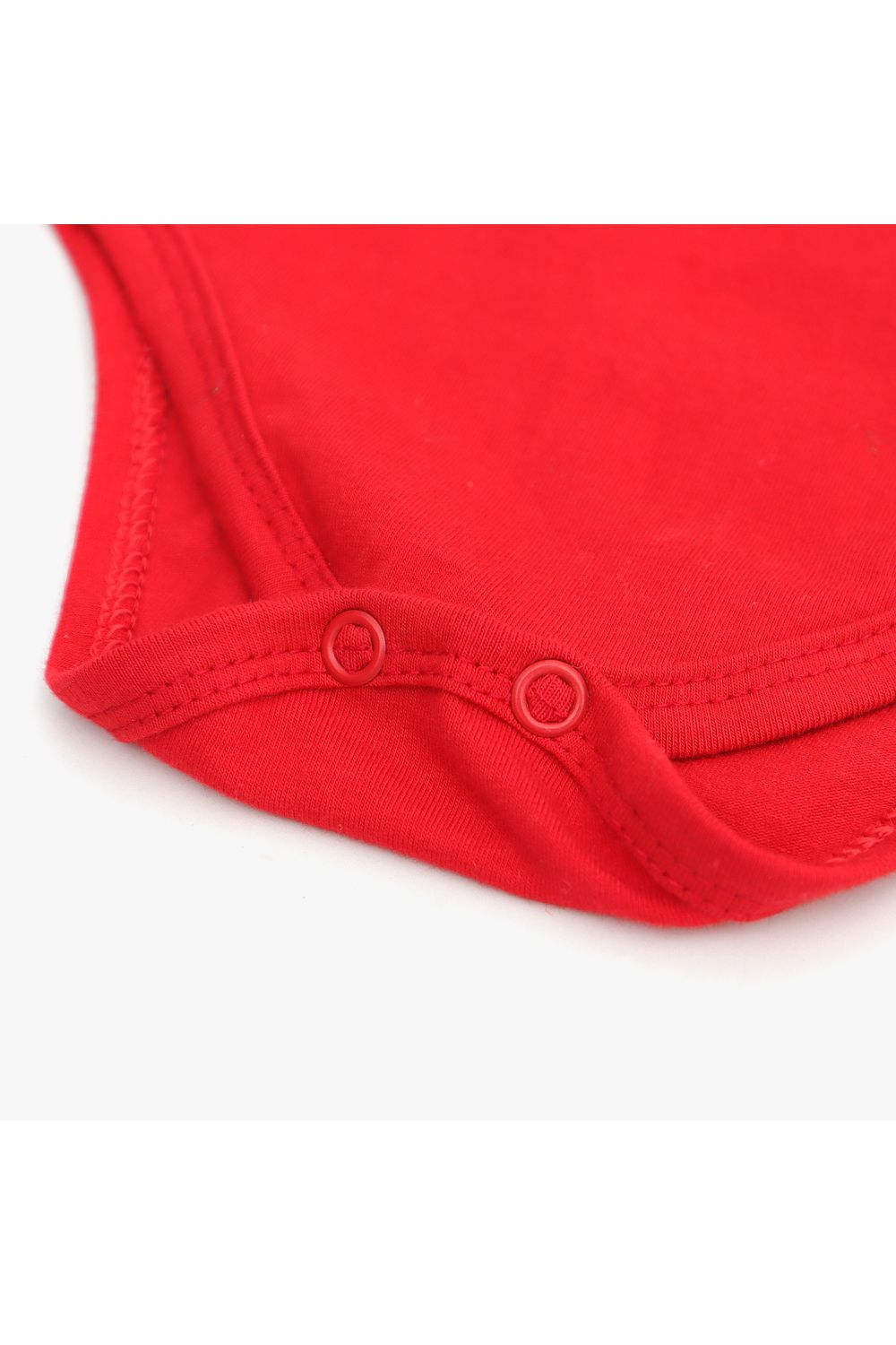 Body Bebê Manga Longa Vermelho