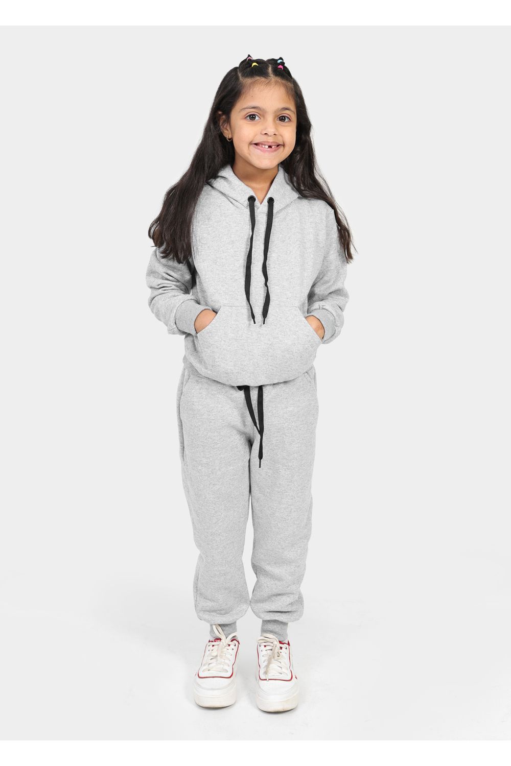 Calça Moletom Infantil Cinza