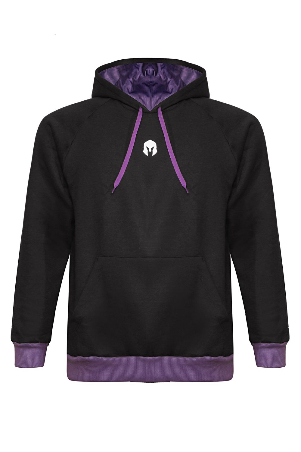 MOLETOM CANGURU 2 VIVO KEYD PRETO E ROXO - VIVO KEYD SHOP