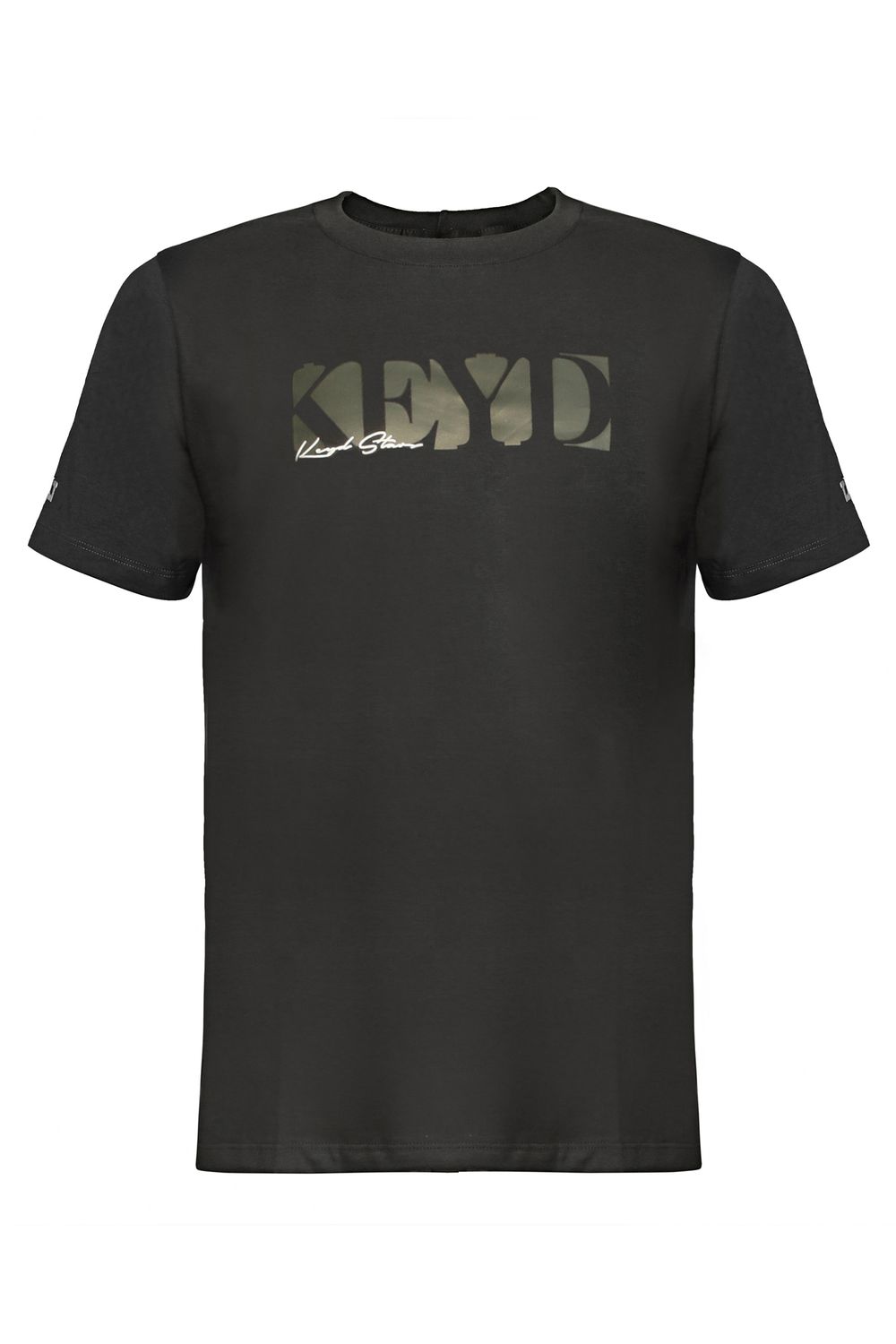 T-SHIRT 1 VIVO KEYD PRETO - VIVO KEYD SHOP