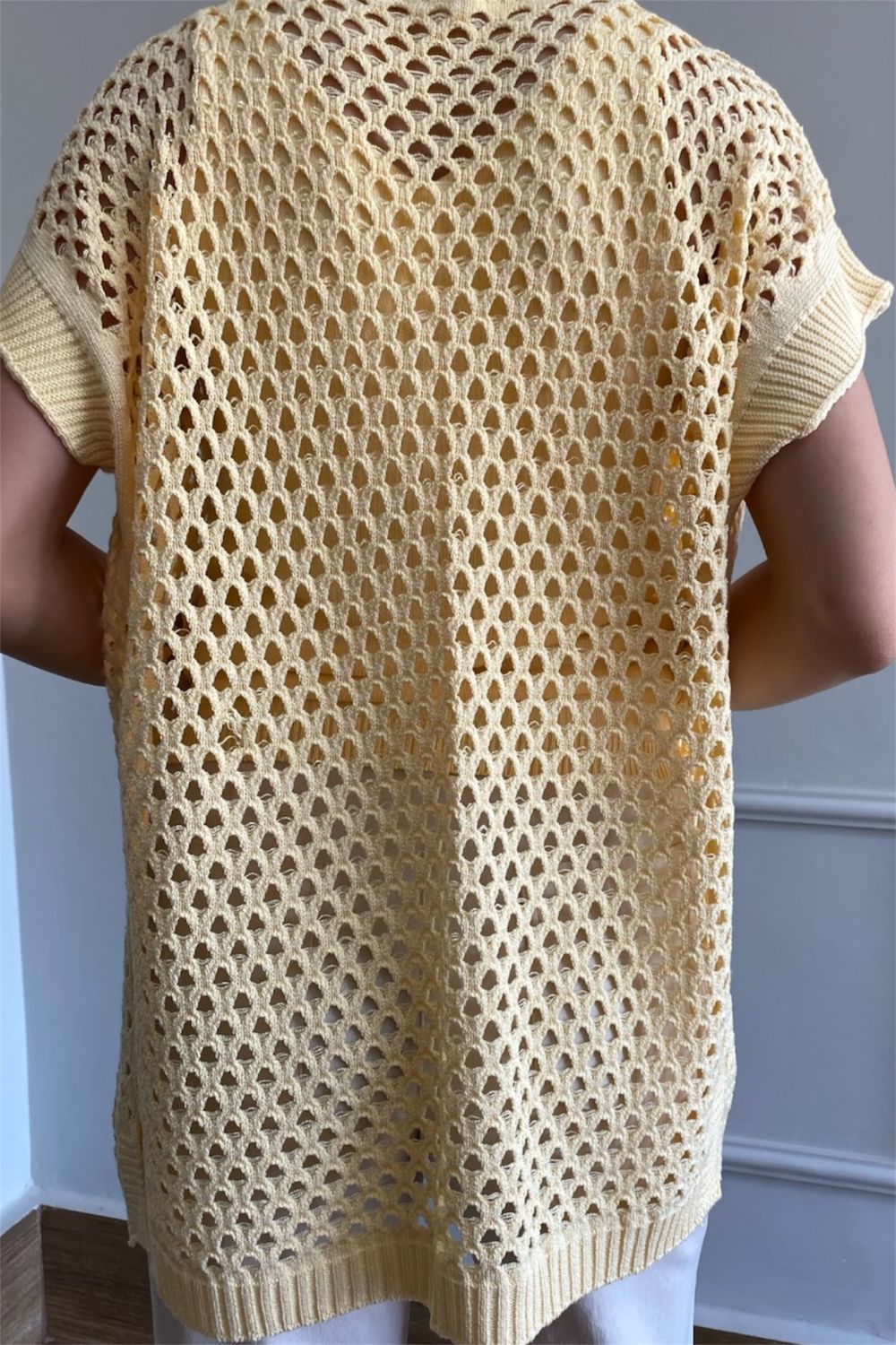 Kimono Rendado - Manteiga