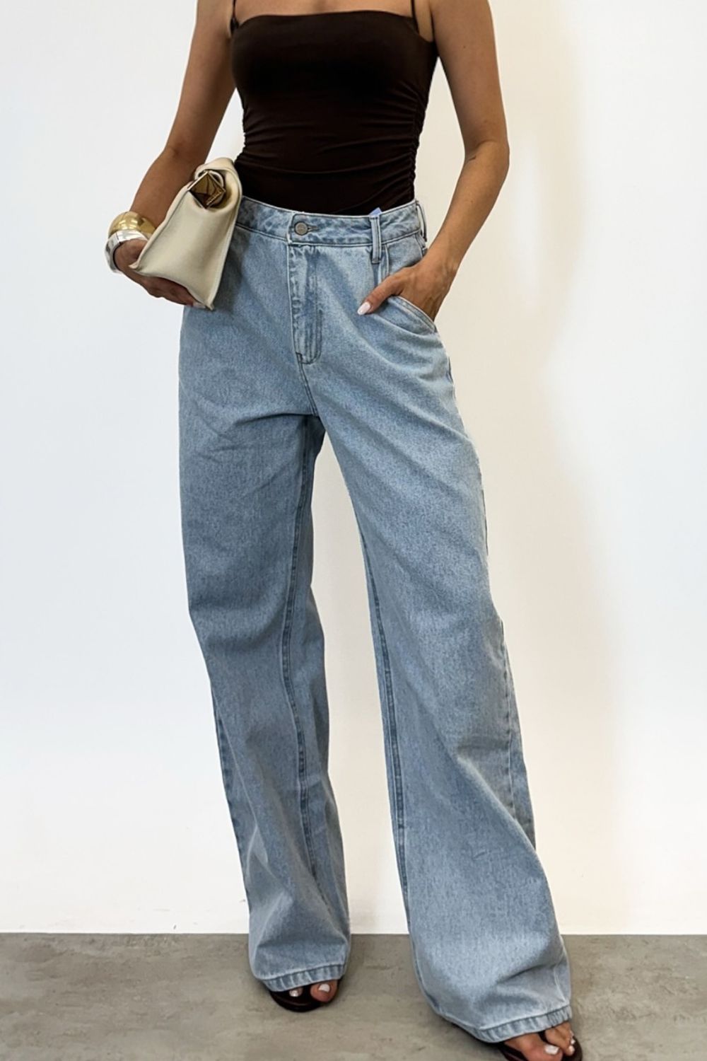 Calça Wide Leg