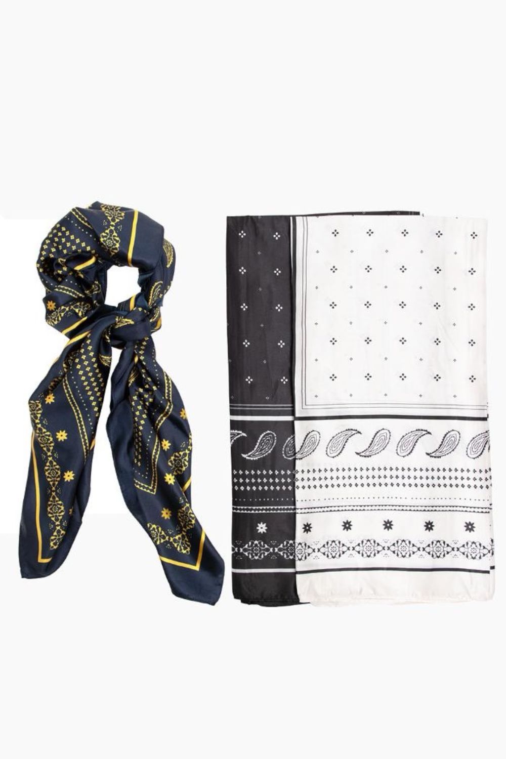 Lenço Pasley - Marinho