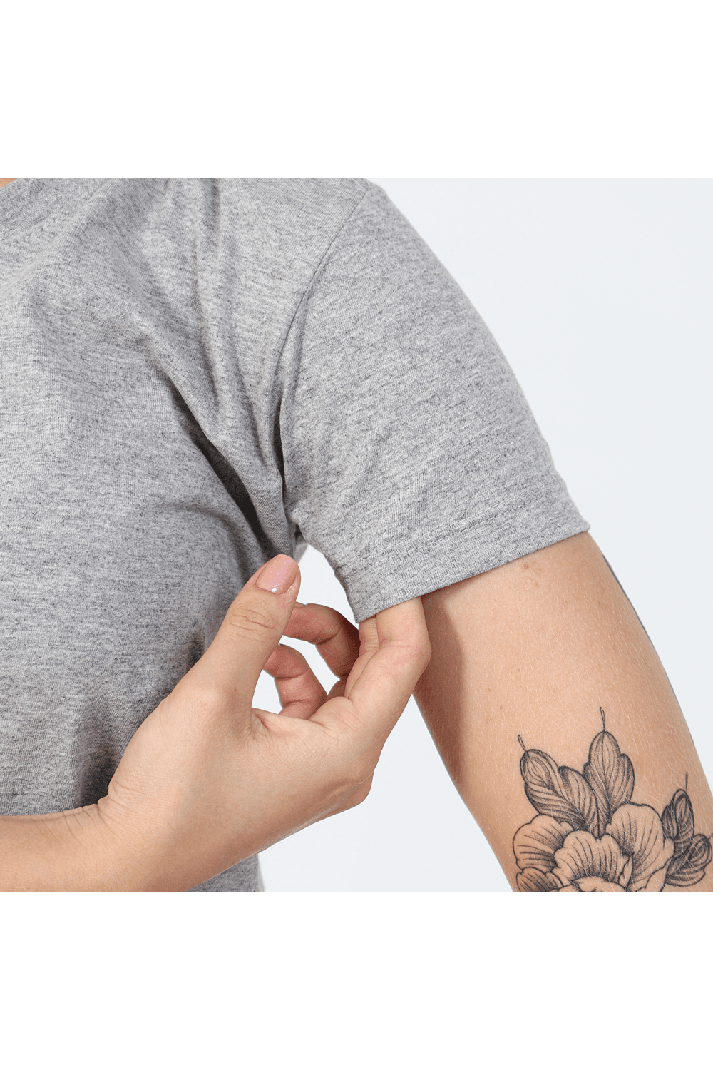 Camiseta Baby Look Feminina - Cinza