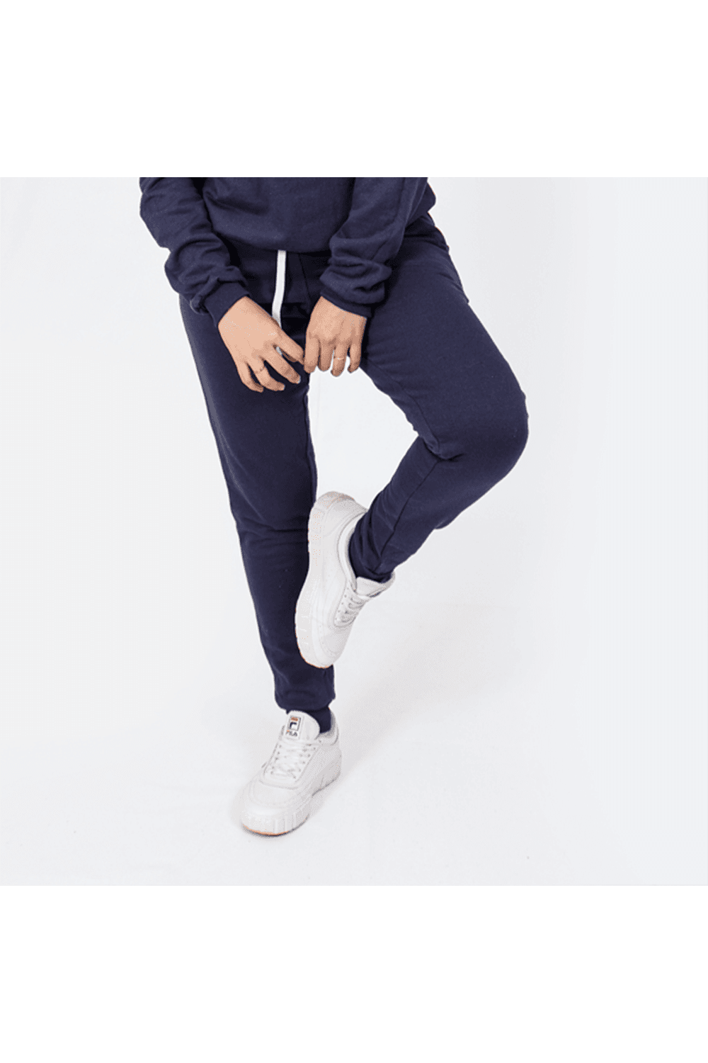 Calça Moletom Feminina Azul Marinho