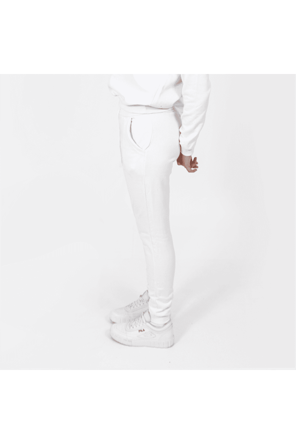 Calça Moletom Feminina Branca