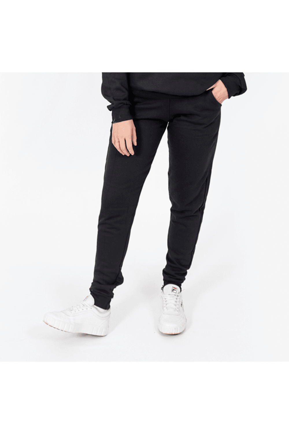 Calça Moletom Feminina Preta