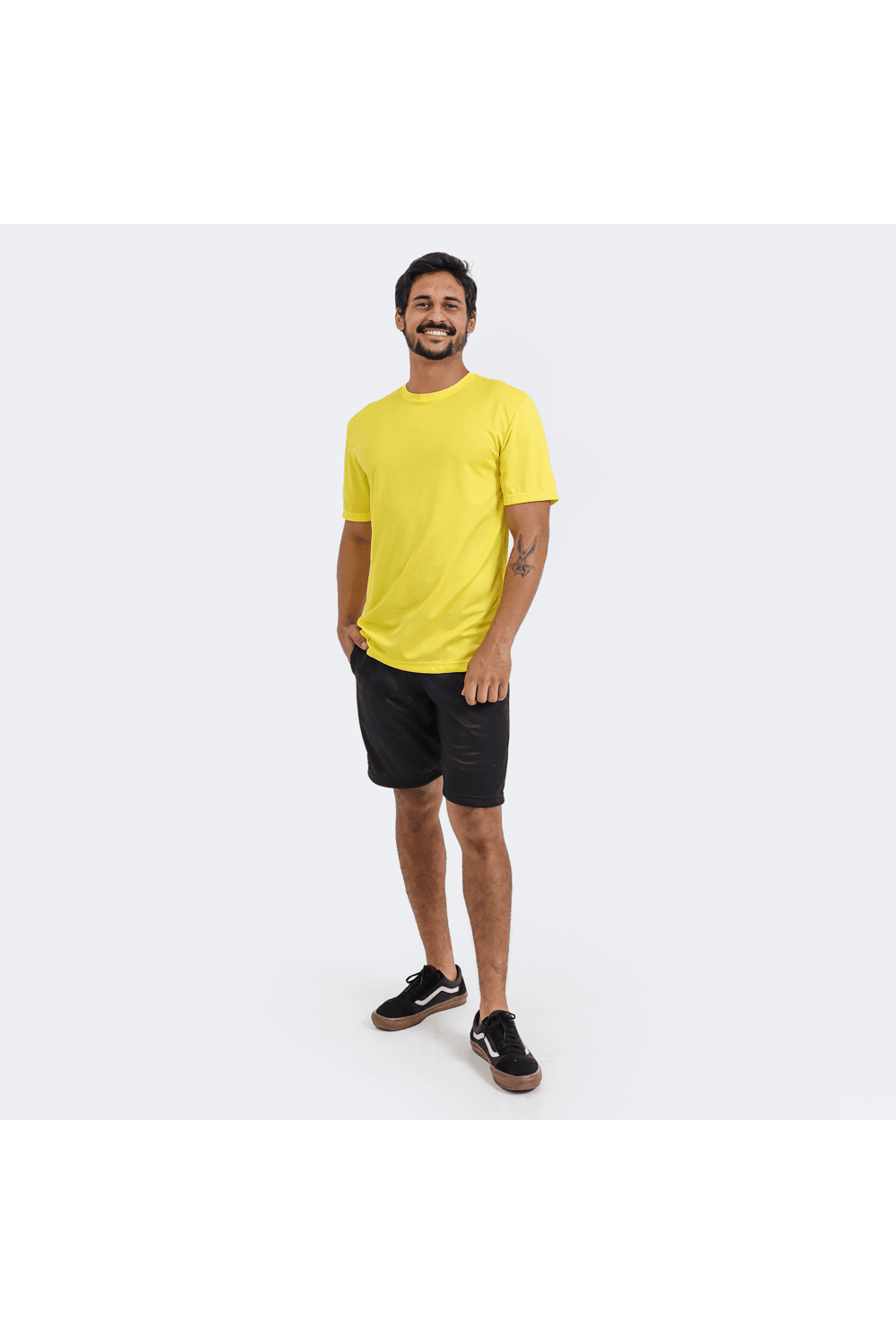 Camiseta Dryfit Masculina - Amarela