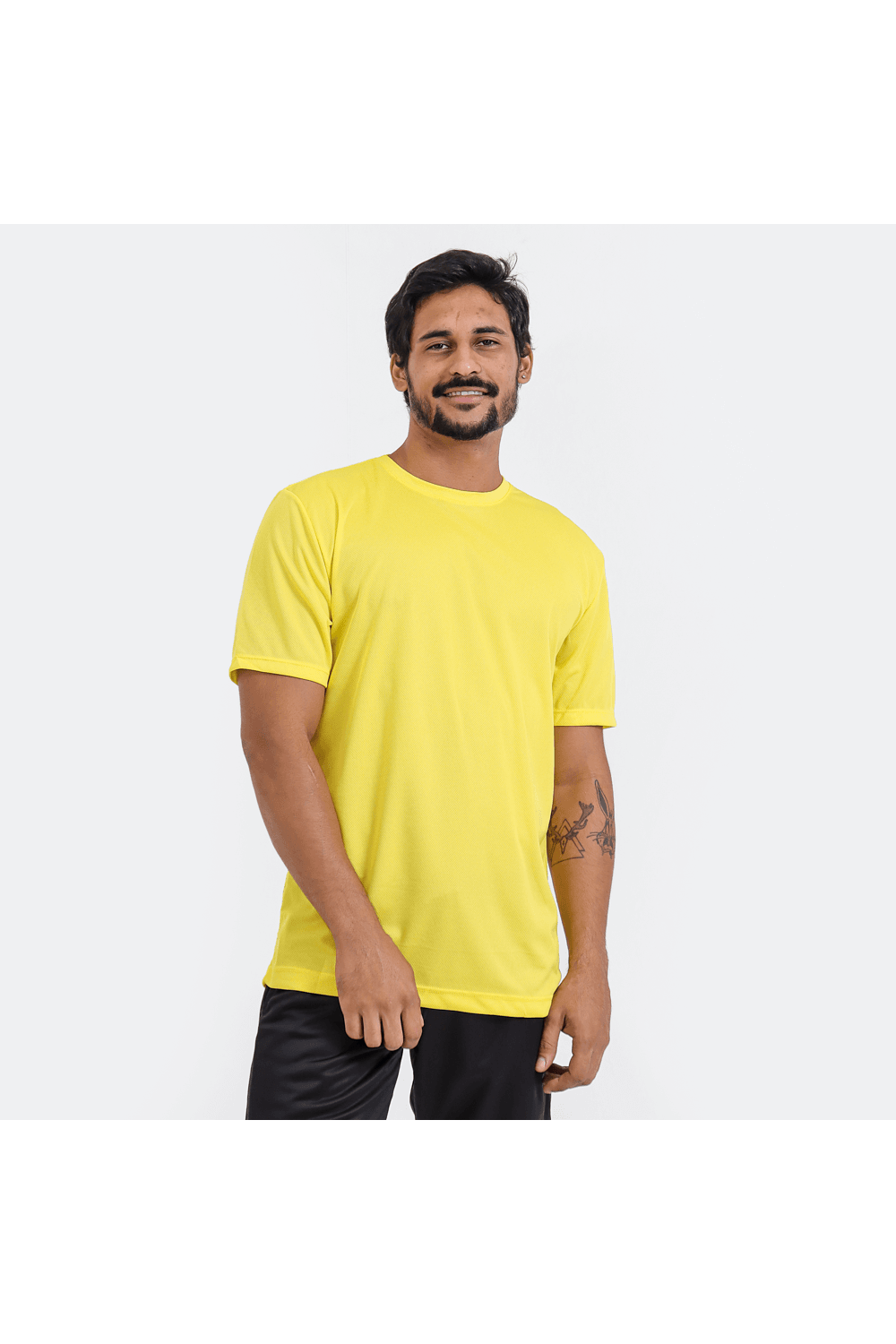 Camiseta Dryfit Masculina - Amarela