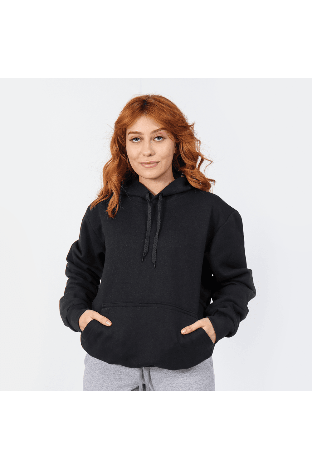 Moletom Feminino Canguru Preto
