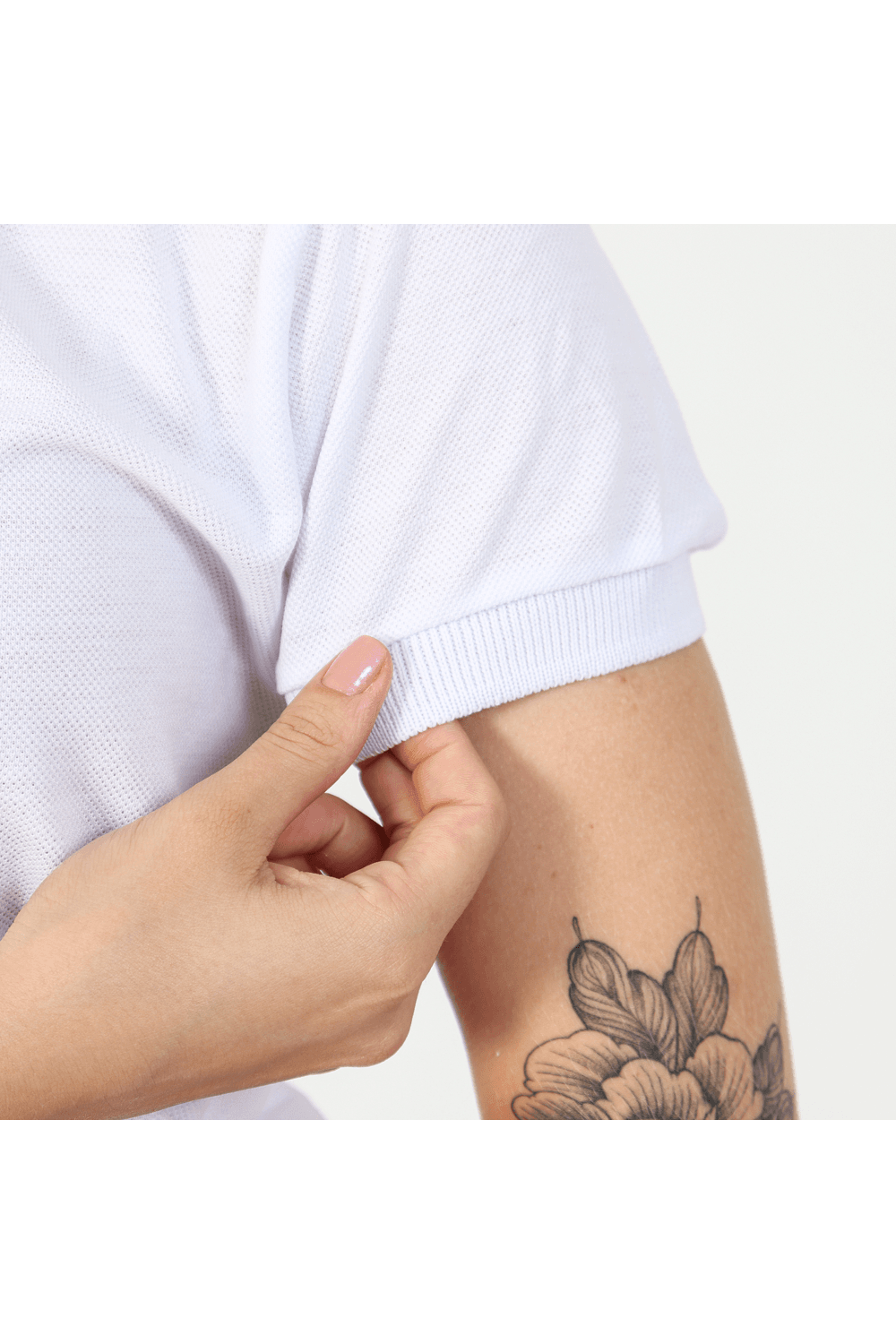 Camisa Polo Feminina Branca