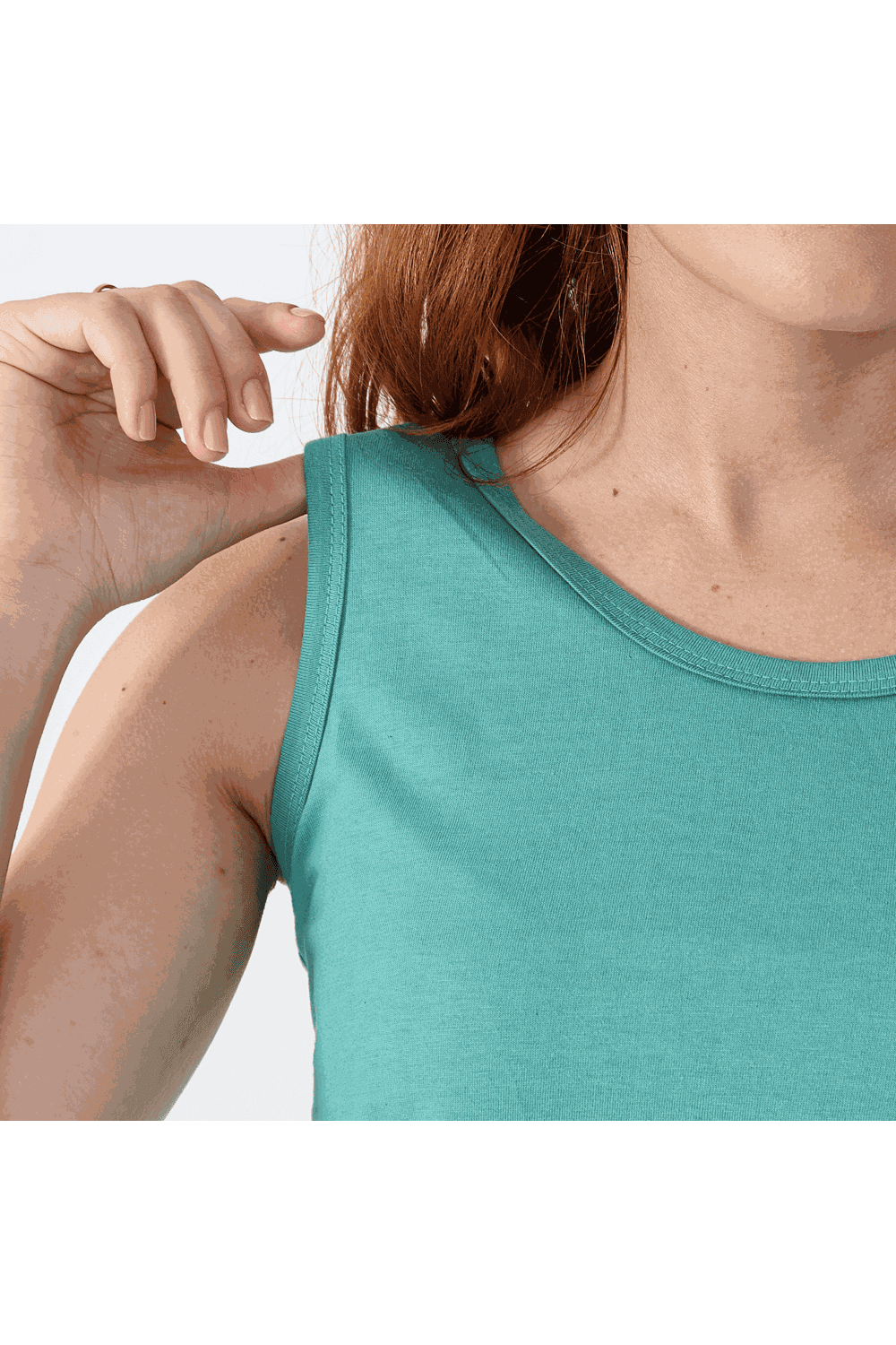 Regata Feminina Básica Verde