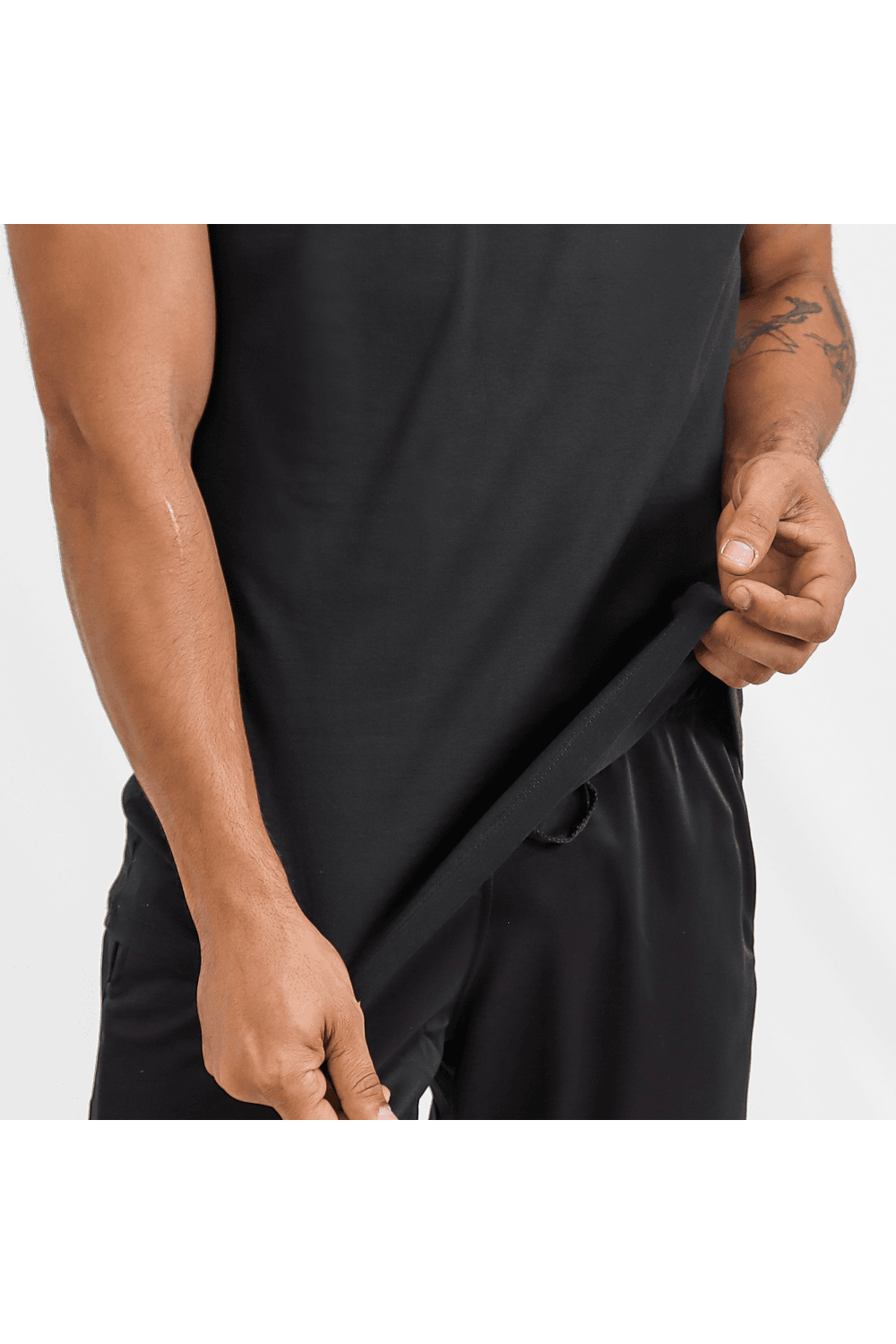 Camiseta Regata Masculina - Preta