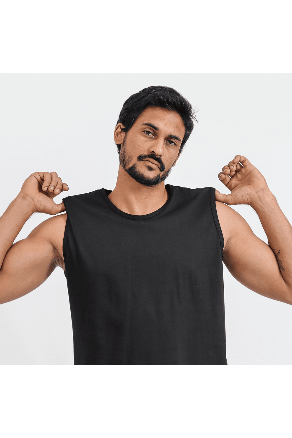 Camiseta Regata Masculina - Preta