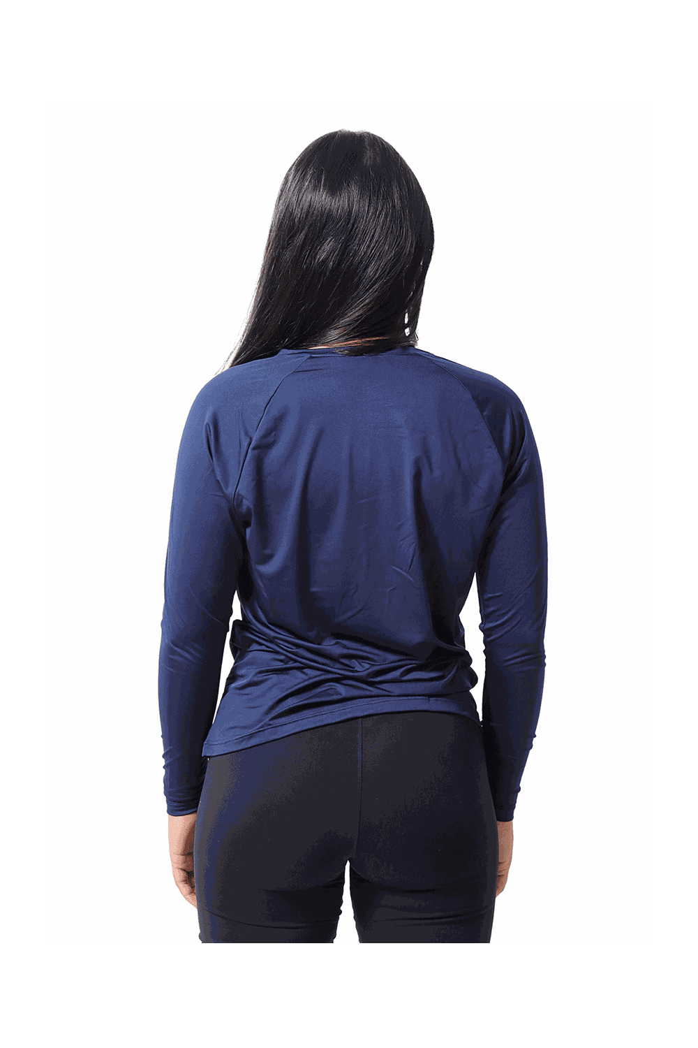 Blusa Térmica Feminina Uv Azul