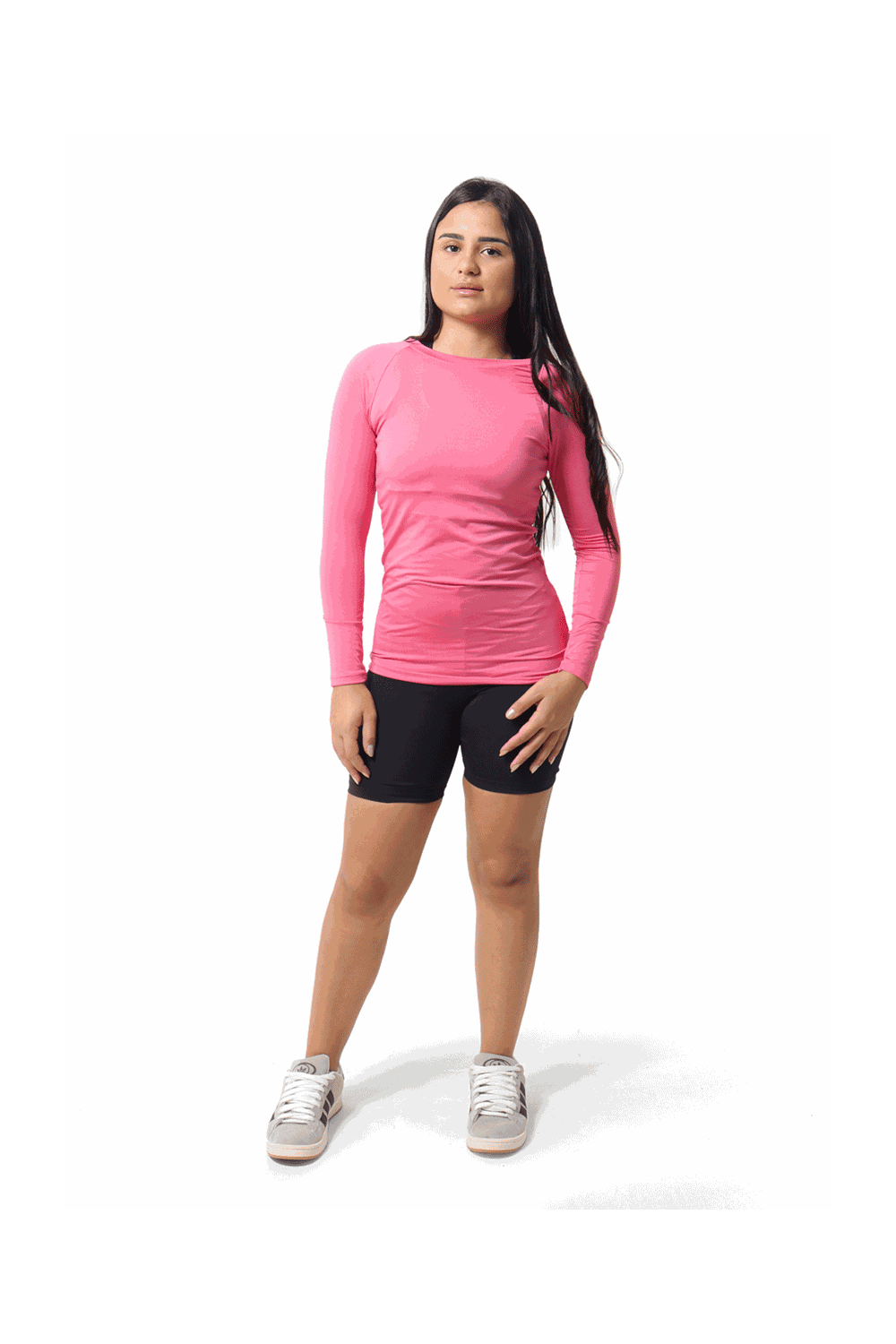 Blusa Térmica Feminina Uv Rosa