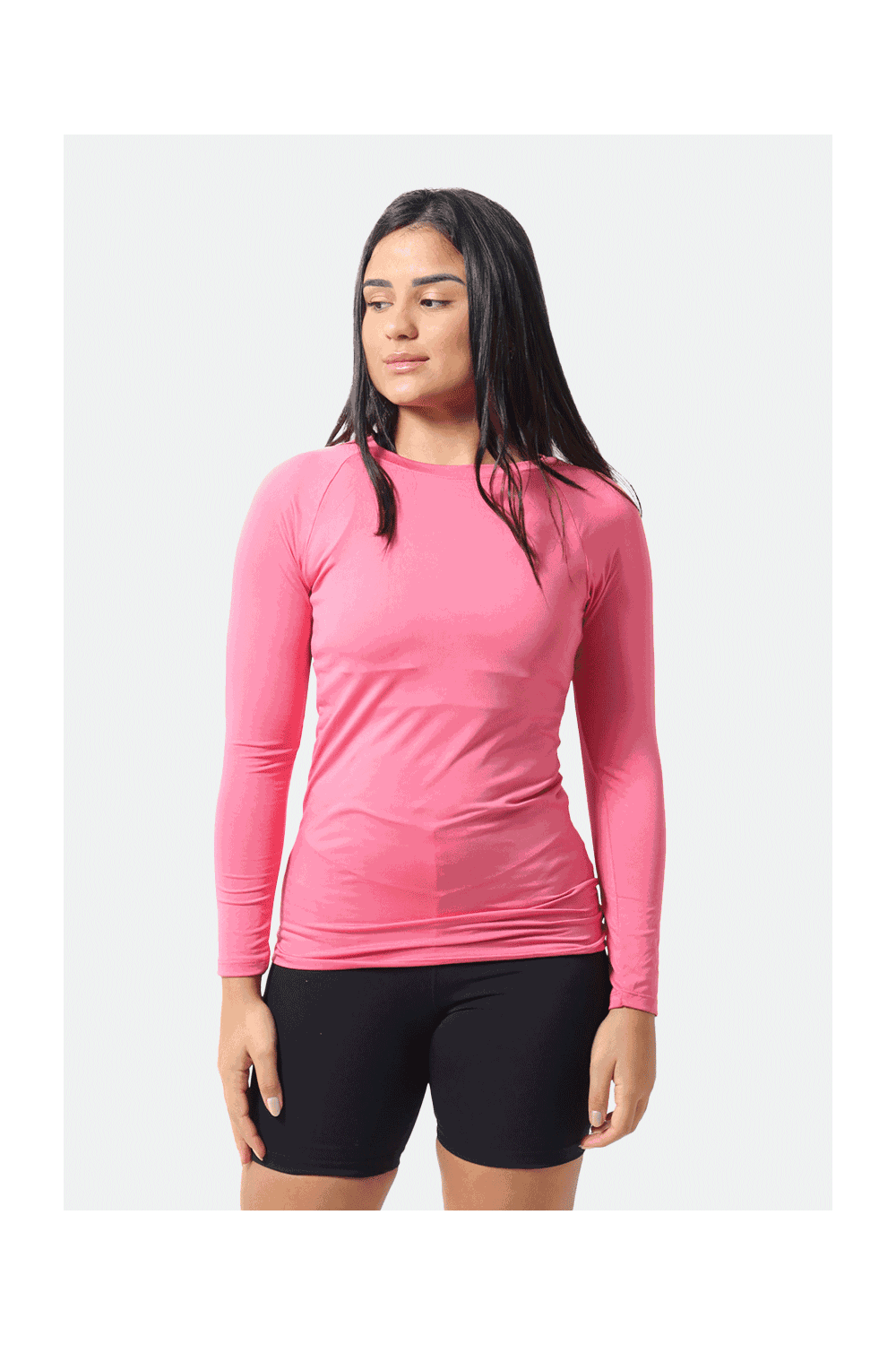 Blusa Térmica Feminina Uv Rosa