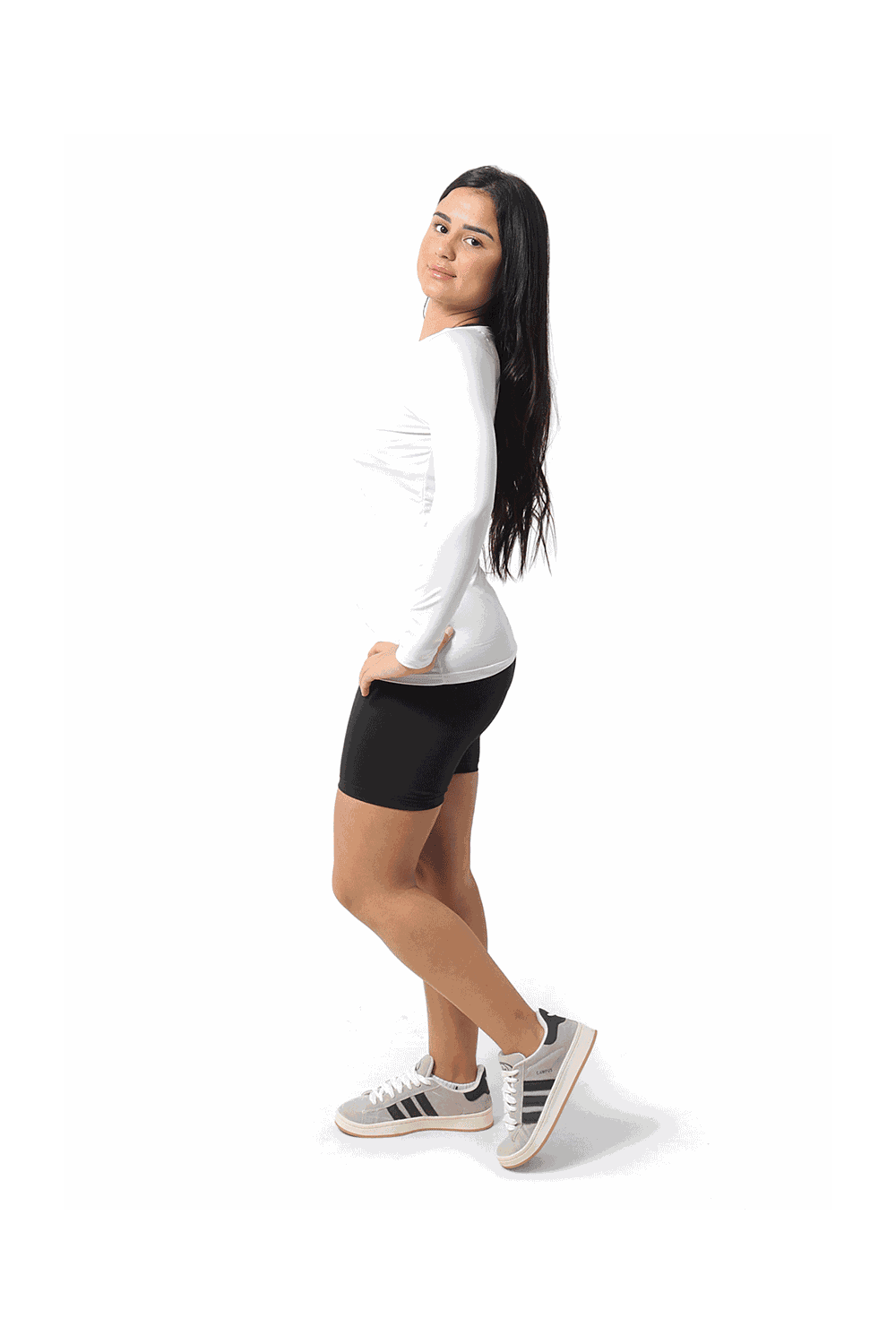 Blusa Térmica Feminina Uv Branca