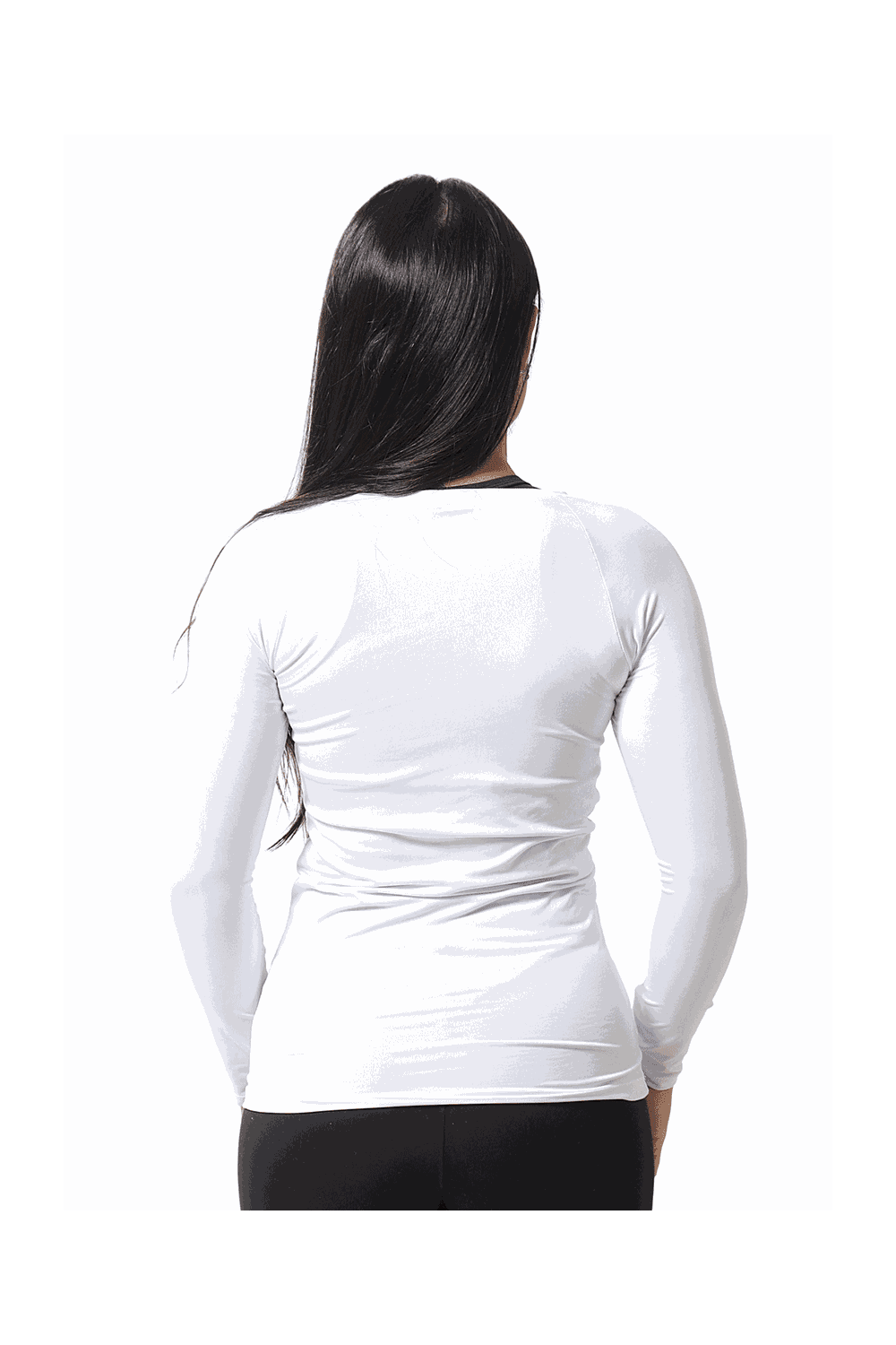 Blusa Térmica Feminina Uv Branca