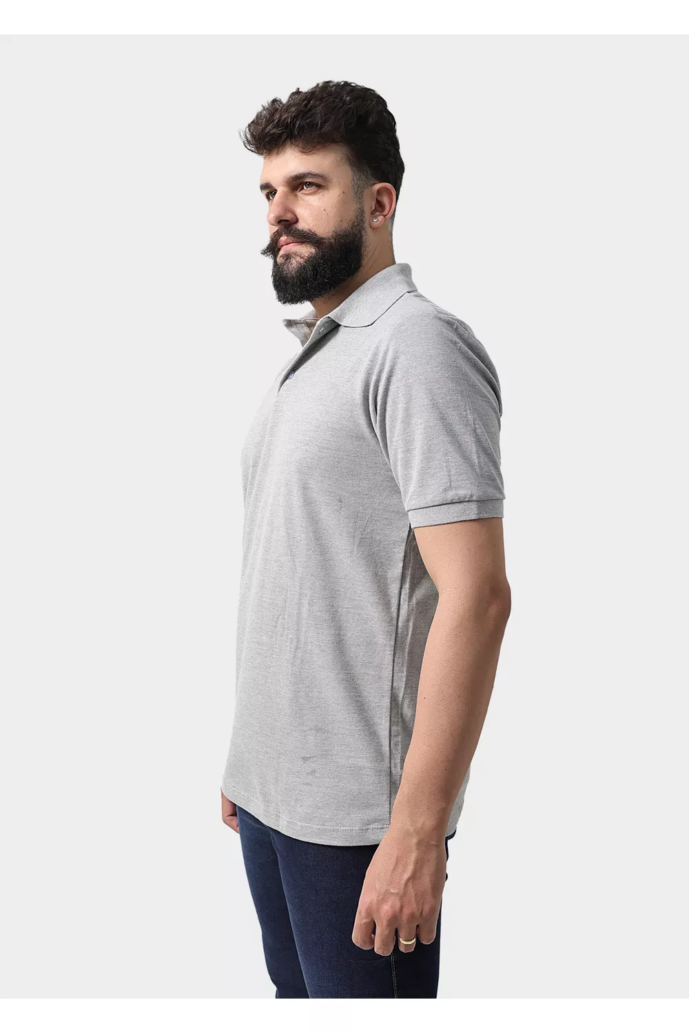 26SS ANCELLM L/S POLO GRAY サイズ2 L/S POLO(GRAY) – ANCELLM