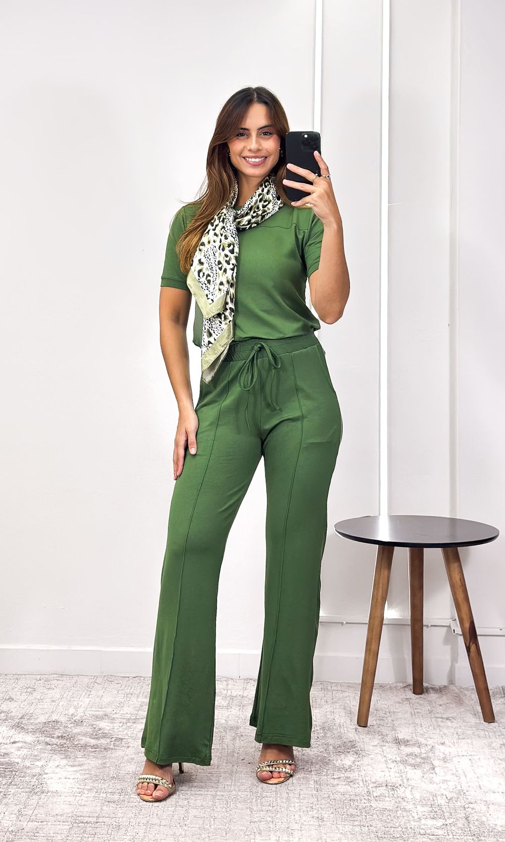 Conjunto Malha Blusa e Calça - Verde - Jack Modas, Moda Feminina e Acessórios 
