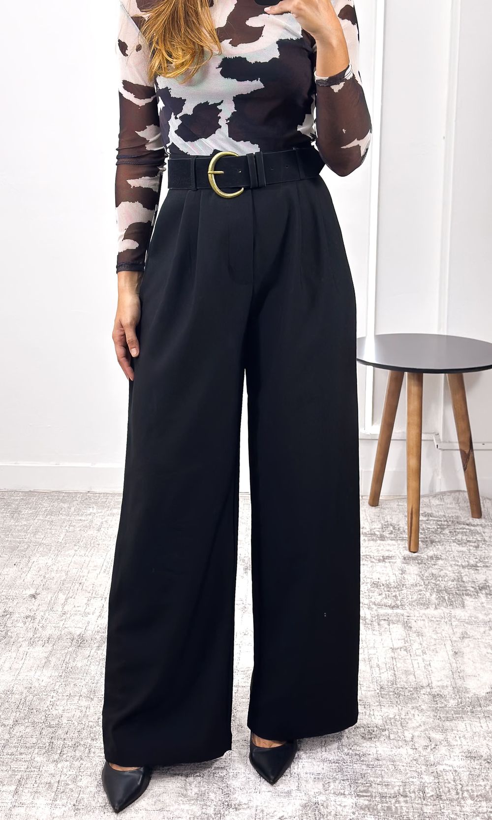 Calça Alfaiataria Wide Leg Paloma - Preto - Jack Modas, Moda Feminina e Acessórios 