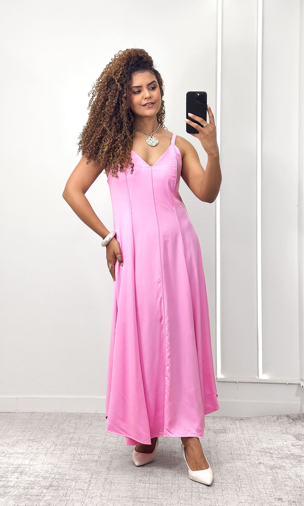 Vestido Patrícia - Rosa Candy - Jack Modas, Moda Feminina e Acessórios 