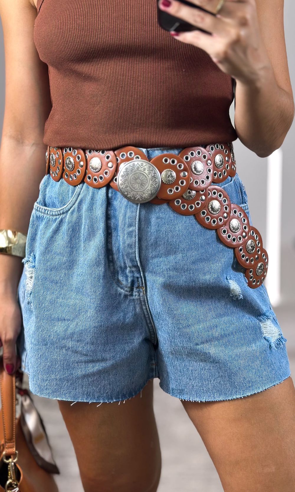 Short Jeans Destroyed Bohemian - Azul - Jack Modas, Moda Feminina e Acessórios 