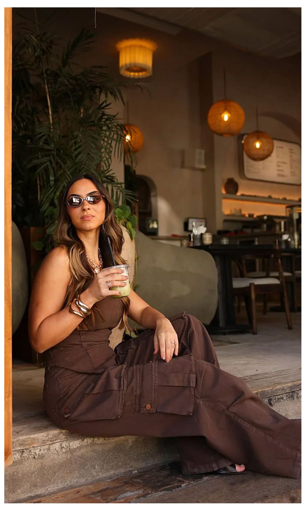 Corset Assimétrico Jeans sem alça - Marrom Coffee - Jack Modas, Moda Feminina e Acessórios 