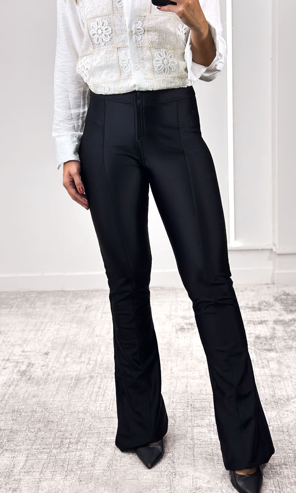 Calça Prada Flare - Preto