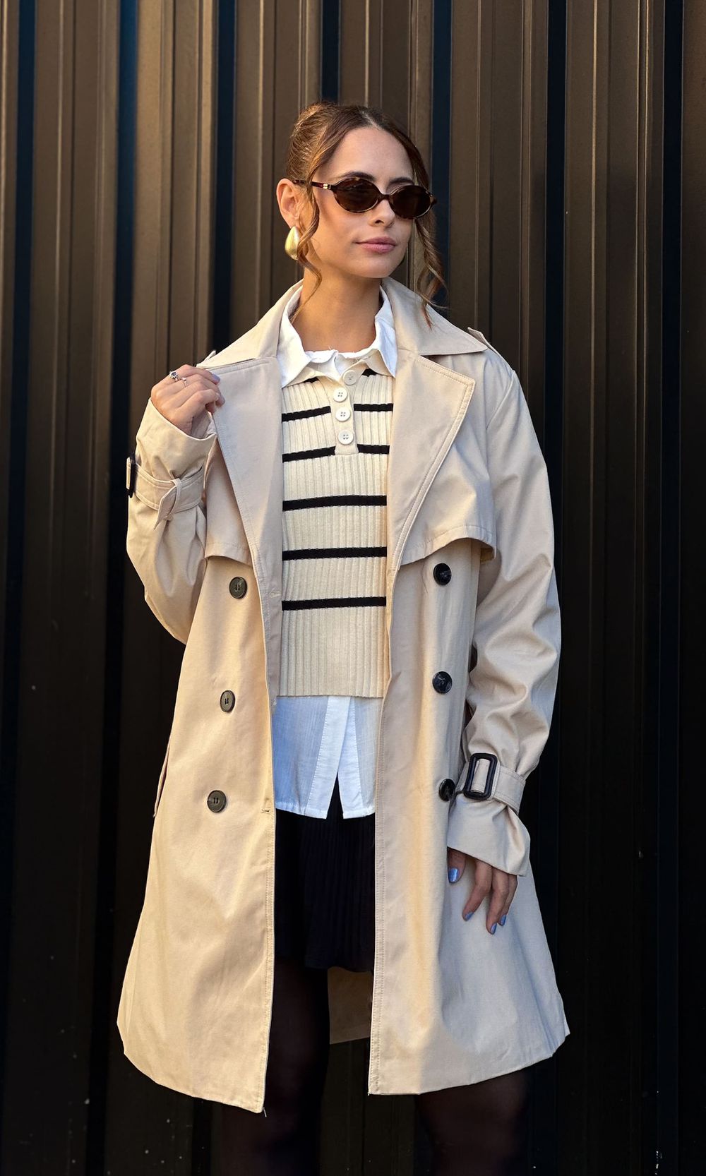 Trench Coat Pellini - Bege