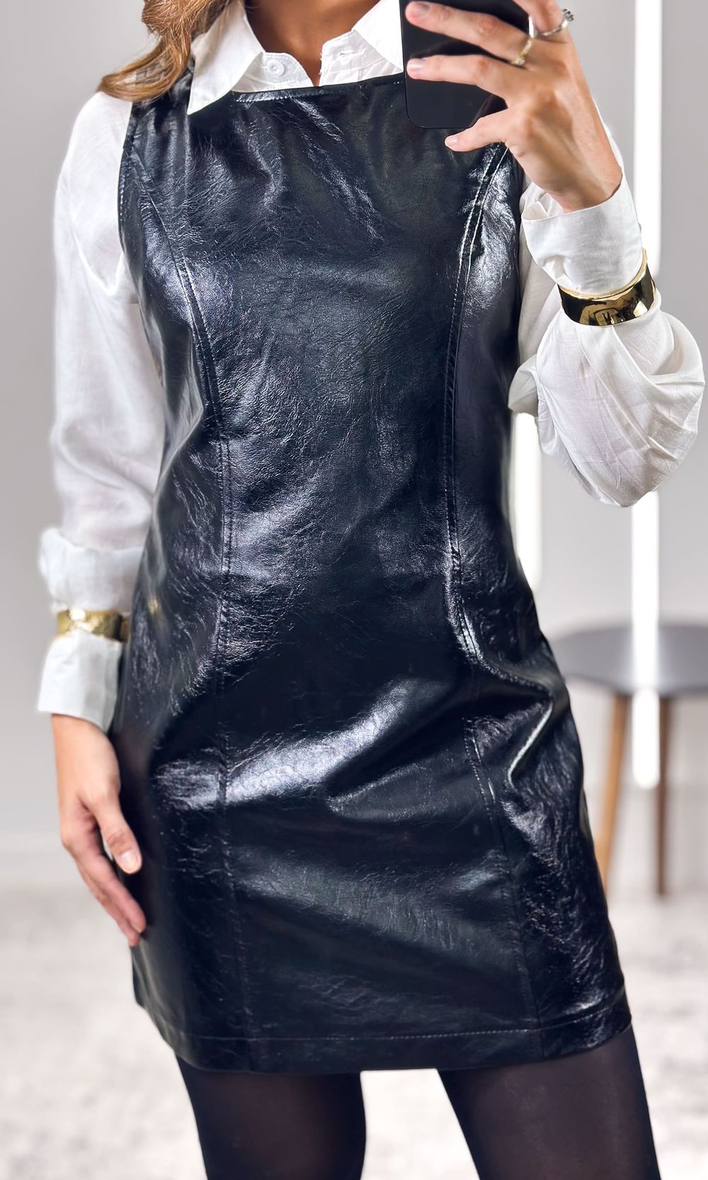 Vestido Curto Courino - Preto - Jack Modas, Moda Feminina e Acessórios 