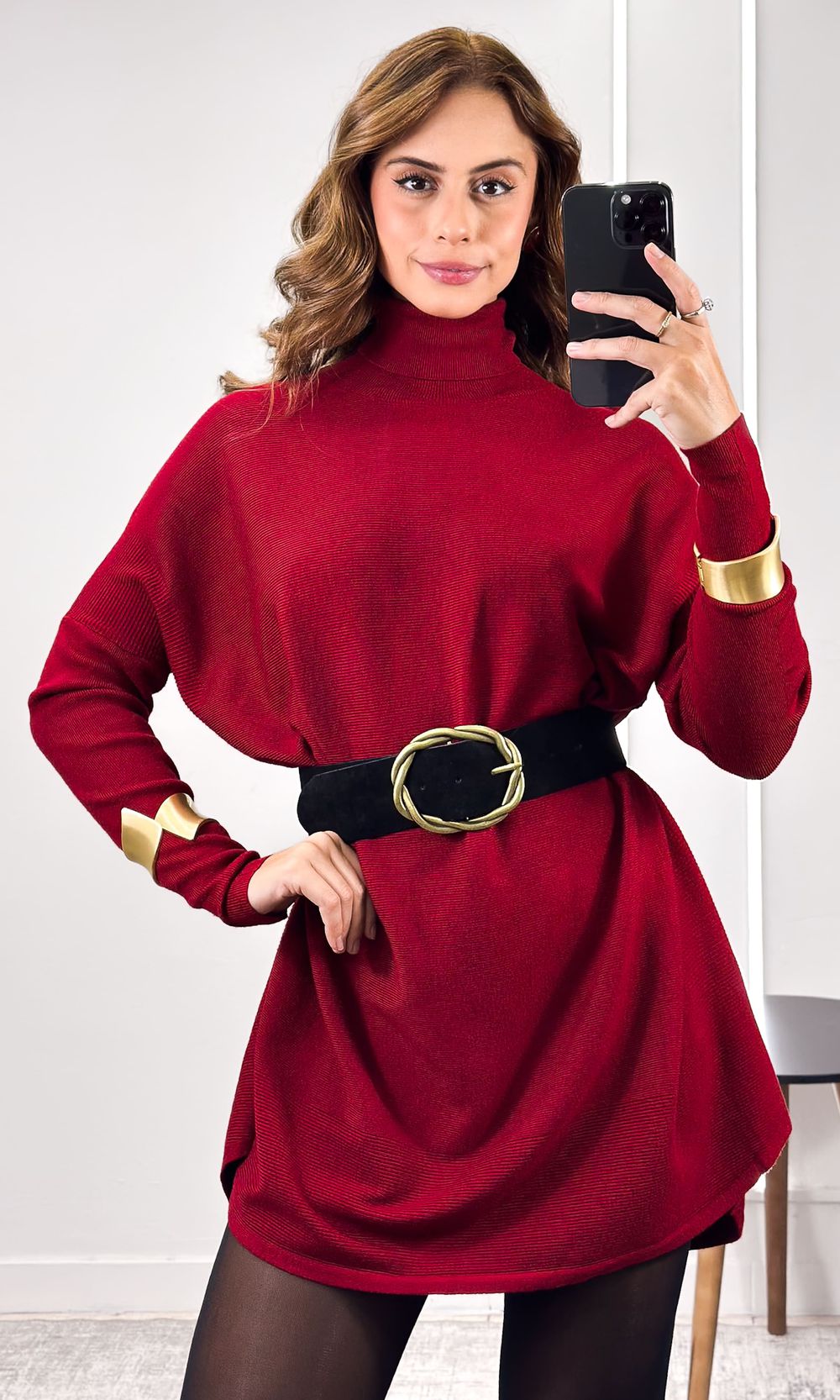 Poncho Tricô Modal - Marsala - Jack Modas, Moda Feminina e Acessórios 