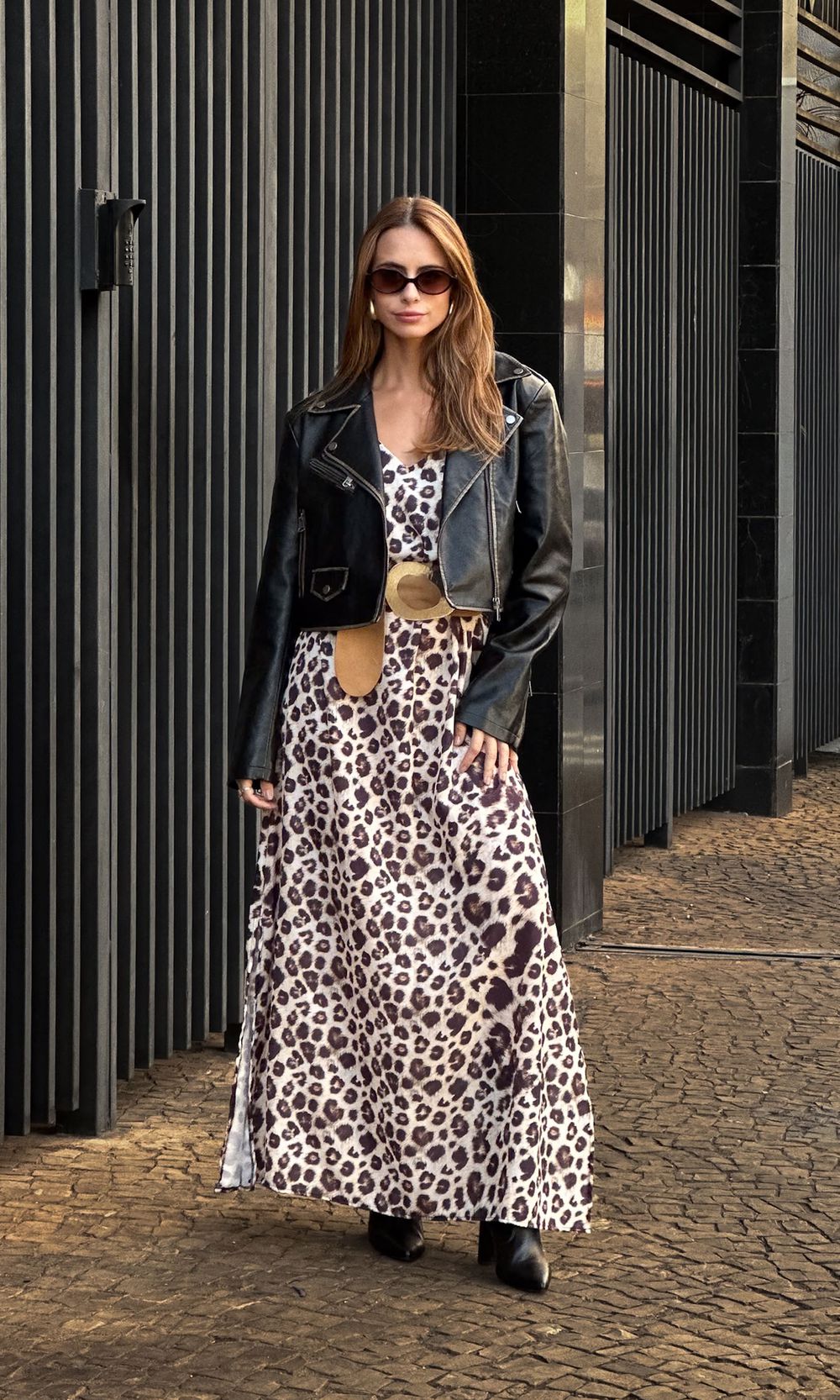 Vestido Longo Onça - Bege - Jack Modas, Moda Feminina e Acessórios 