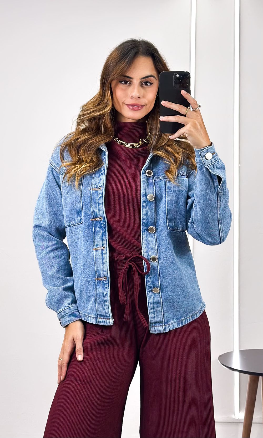 Jaqueta Jeans Dolia - Azul Claro - Jack Modas, Moda Feminina e Acessórios 