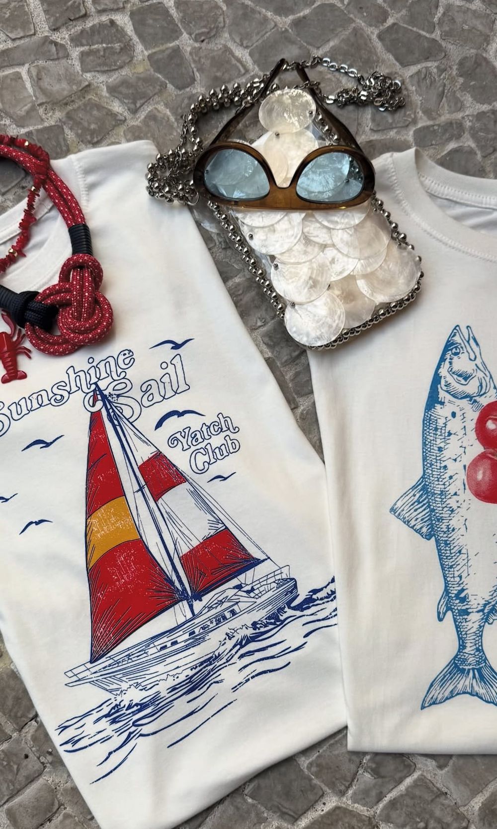 Camiseta Sunchine Sail - Branco