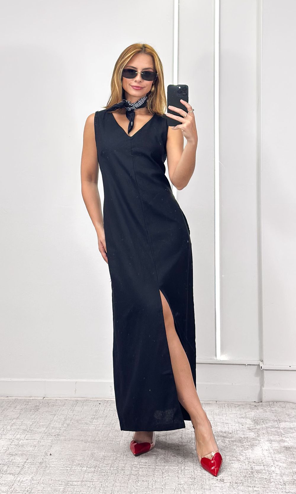 Vestido Reto Celéstia - Preto - Jack Modas, Moda Feminina e Acessórios 