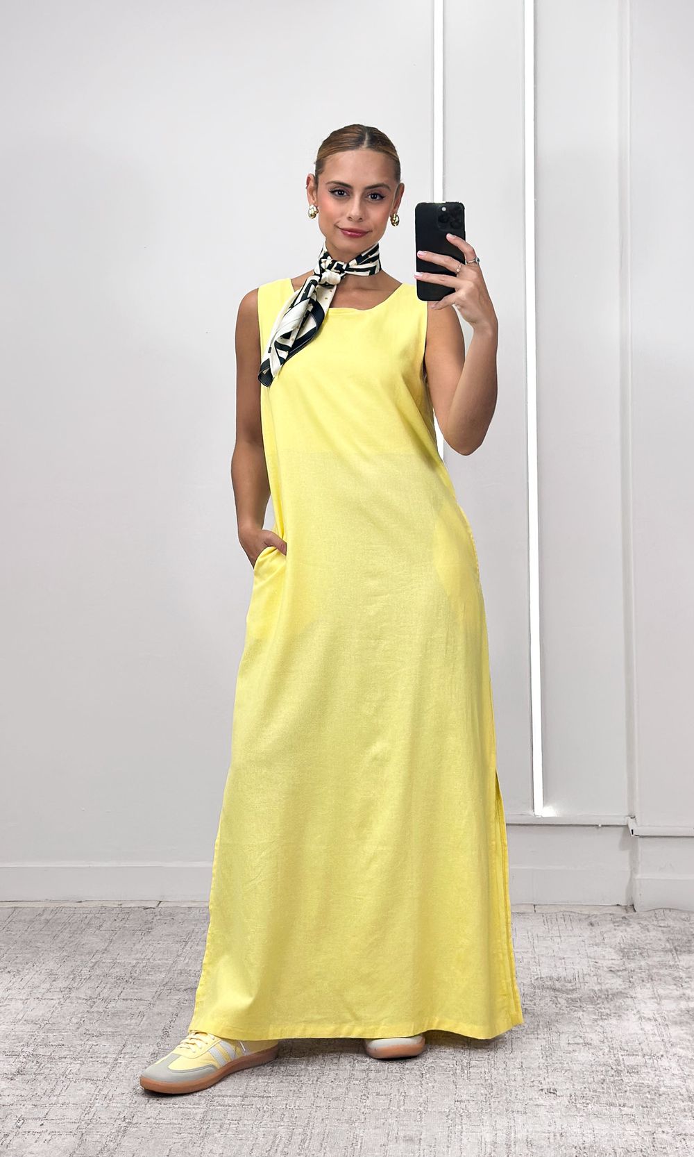 Vestido Reto Decote Redondo Haze - Amarelo Candy - Jack Modas, Moda Feminina e Acessórios 