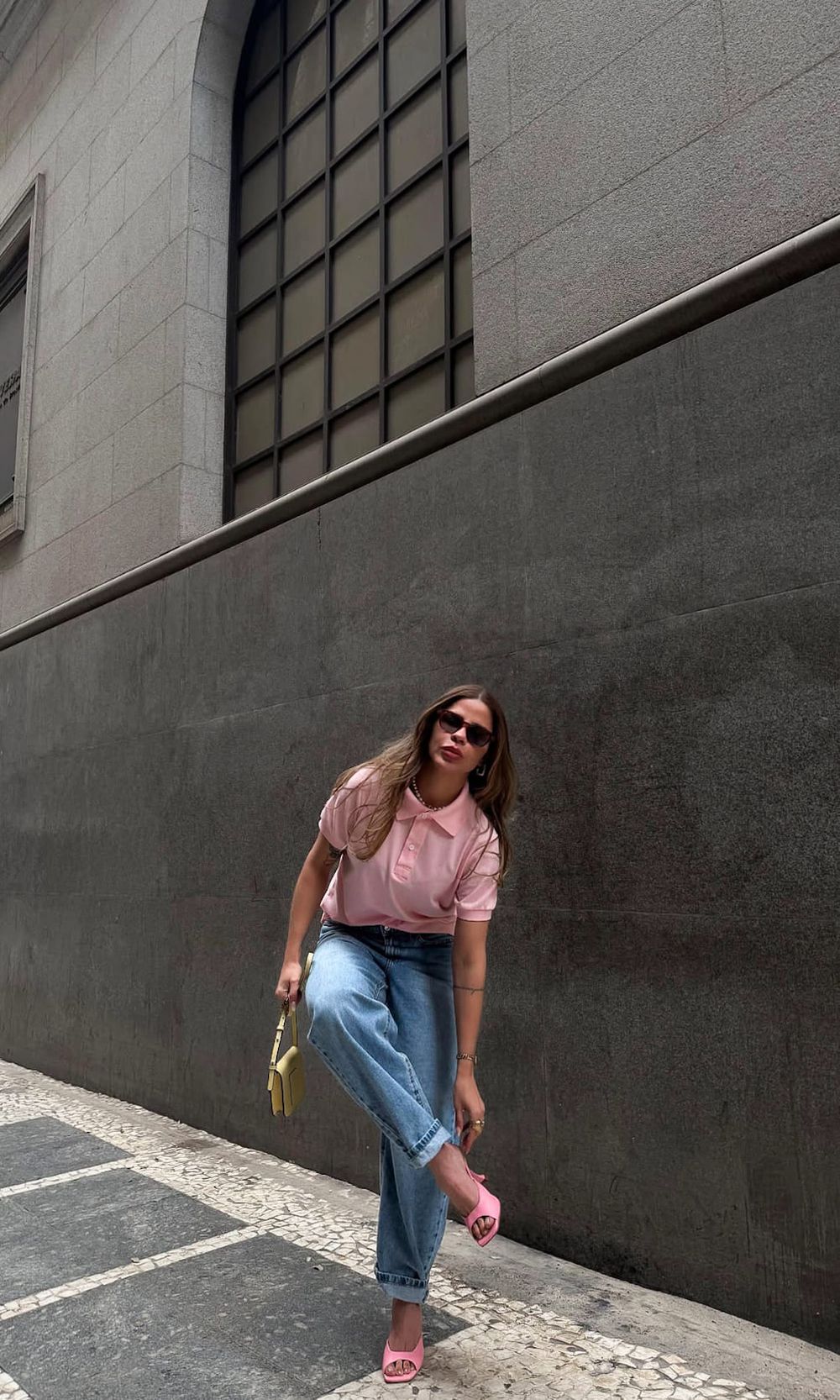 Blusa Polo Louise - Rosa - Jack Modas, Moda Feminina e Acessórios 