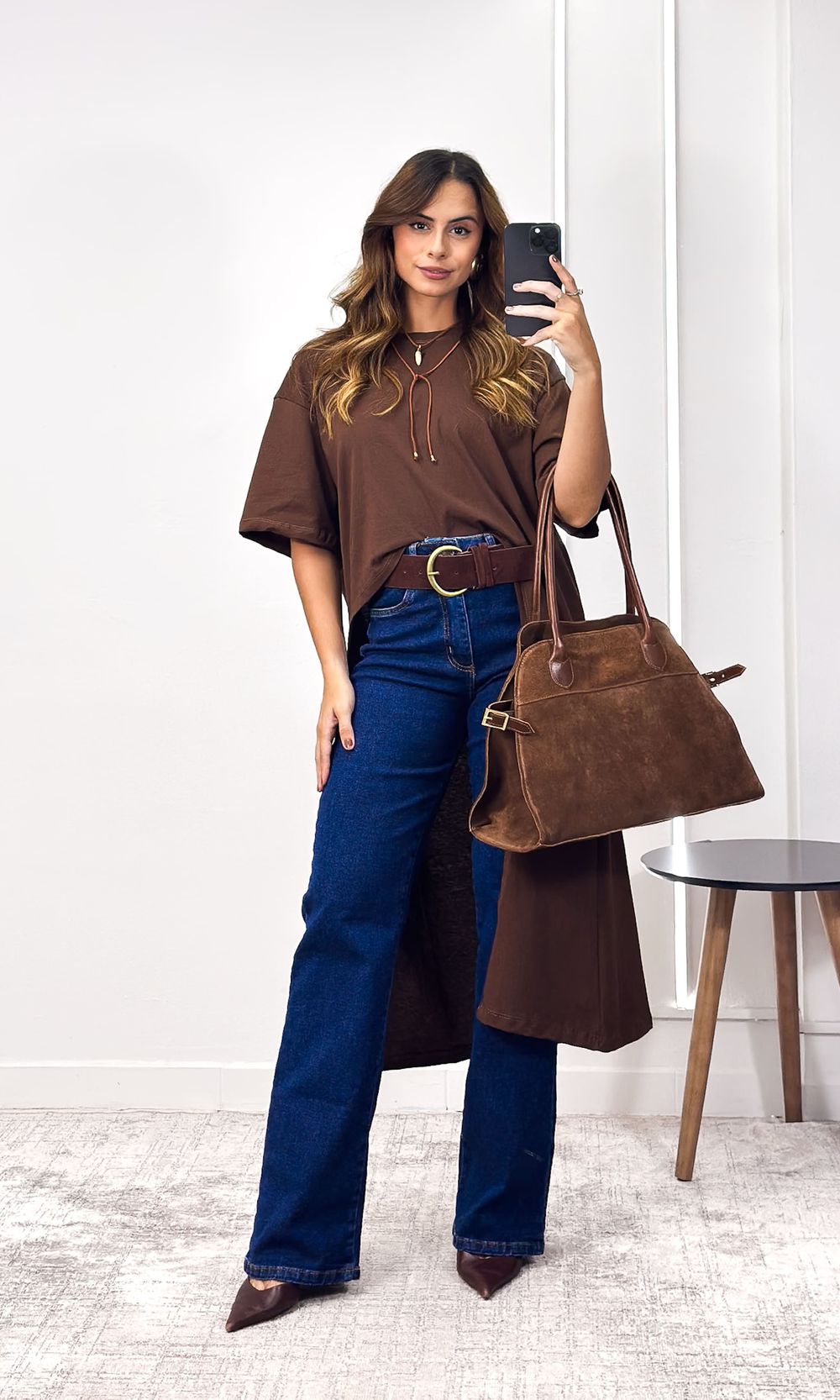 Camiseta Mullet - Marrom - Jack Modas, Moda Feminina e Acessórios 