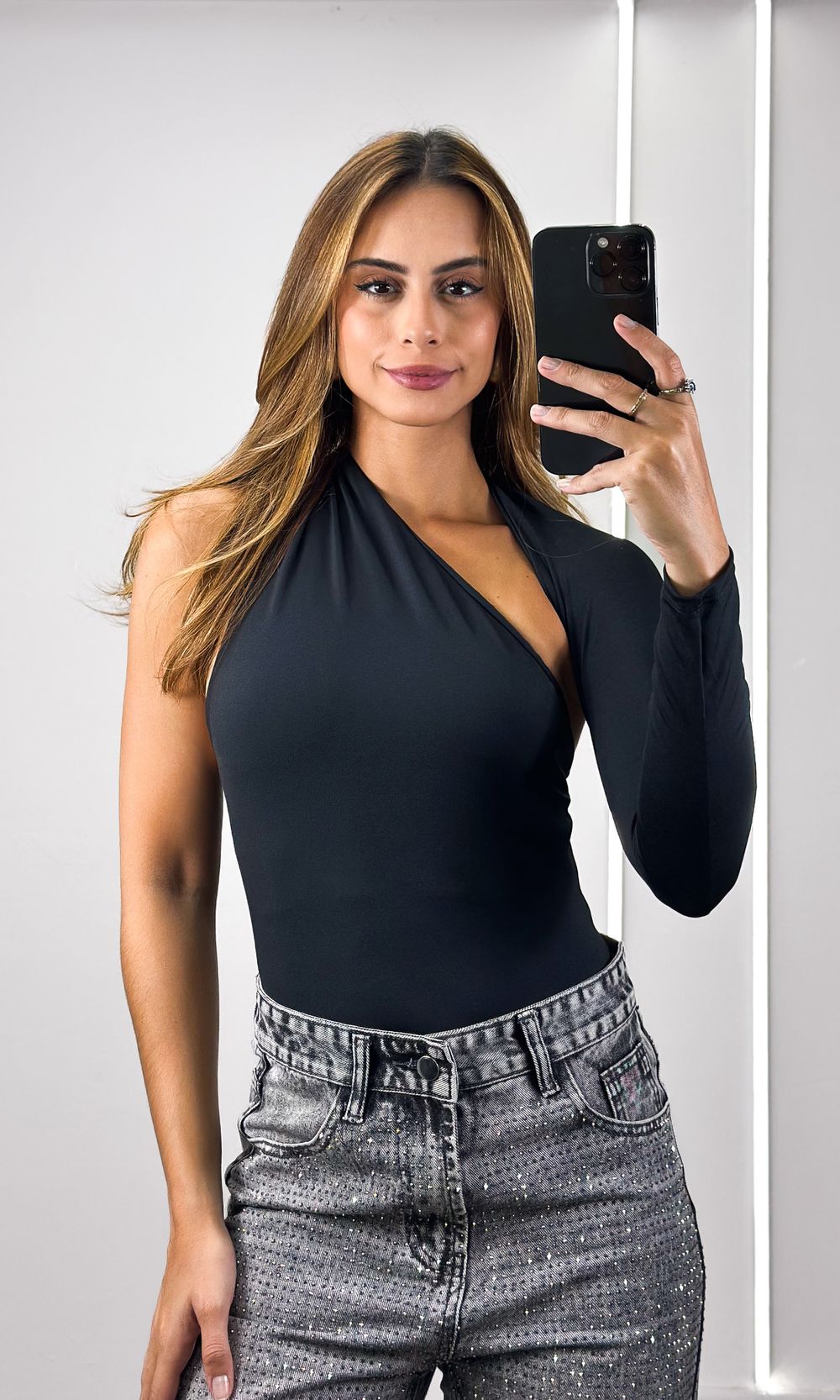 Body Poliamida Nula Manga Longa - Preto - Jack Modas, Moda Feminina e Acessórios 