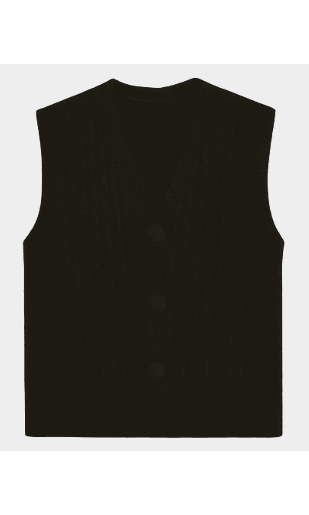 Colete Tricô Curto - Preto - Jack Modas, Moda Feminina e Acessórios 