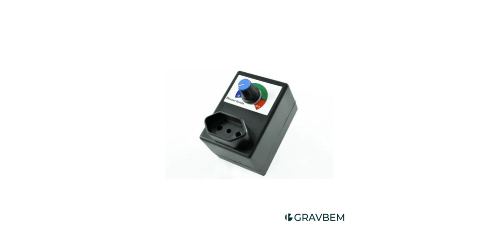 Dimmer Regulador De Temperatura Para Ferro De Sold... - Gravbem Carimbos Clichês, Matrizes e Acessórios