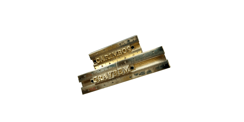 Carimbo Clichê Alfabeto com 52 letras de 7mm + bas... - Gravbem Carimbos Clichês, Matrizes e Acessórios