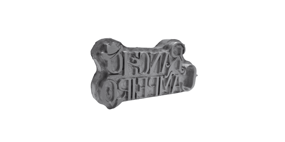 Clichê Carimbo para Pão7cm X 7cm - Gravbem Carimbos Clichês, Matrizes e Acessórios