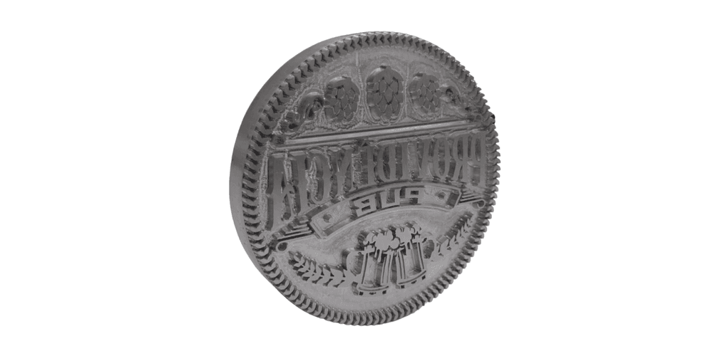 Clichê Carimbo para Pão 6cmX6cm - Gravbem Carimbos Clichês, Matrizes e Acessórios
