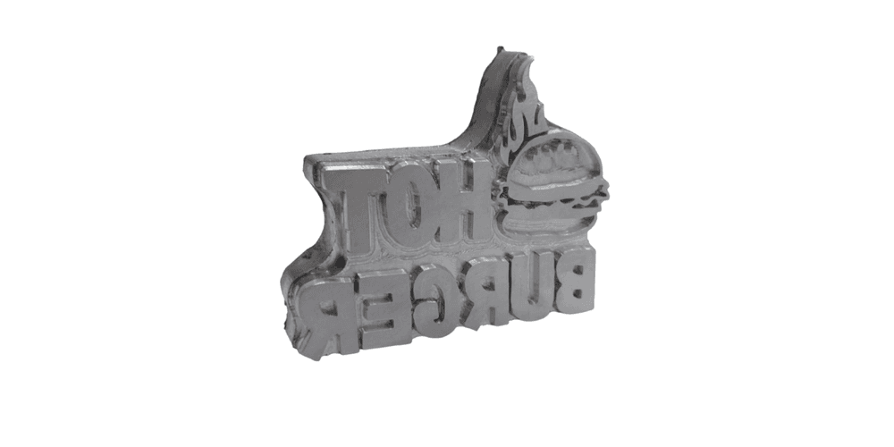 Clichê Carimbo para Pão 7cm X 7cm - Gravbem Carimbos Clichês, Matrizes e Acessórios